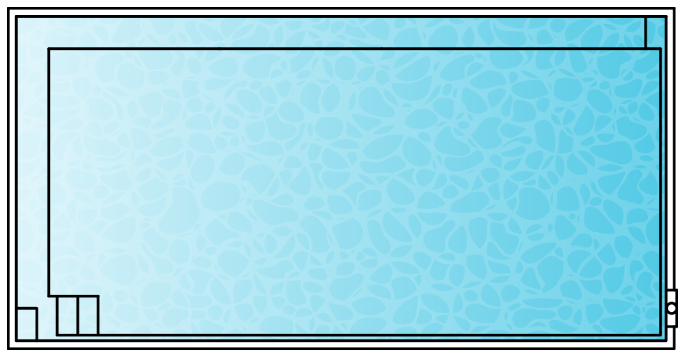 Plan view of the Entertainer 8 Deluxe